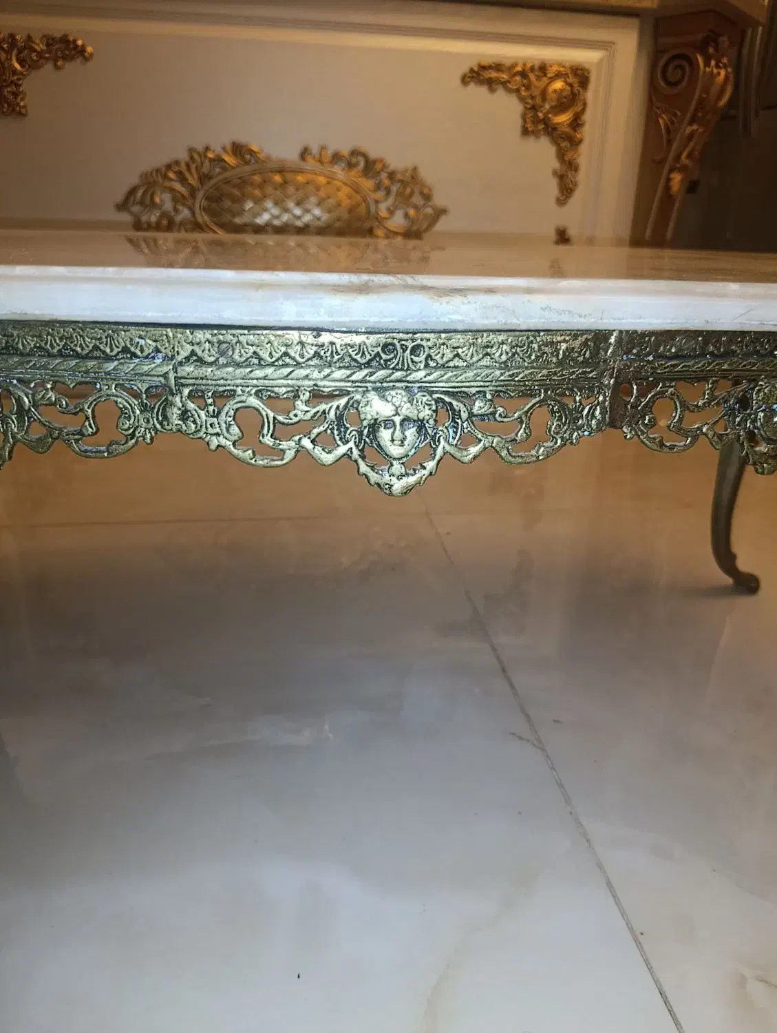 میز برنزی|بوفه، ویترین، کنسول|تبریز, |دیوار