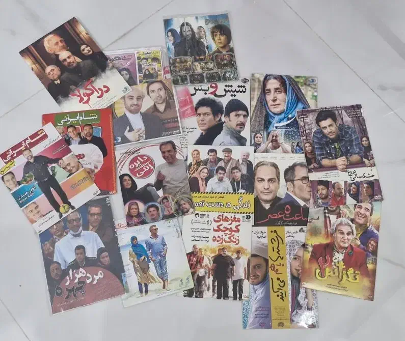 ۱۶ سی دی فیلم و سریال|فیلم و موسیقی|مشهد, شهرک لشکر (شهرک غرب)|دیوار