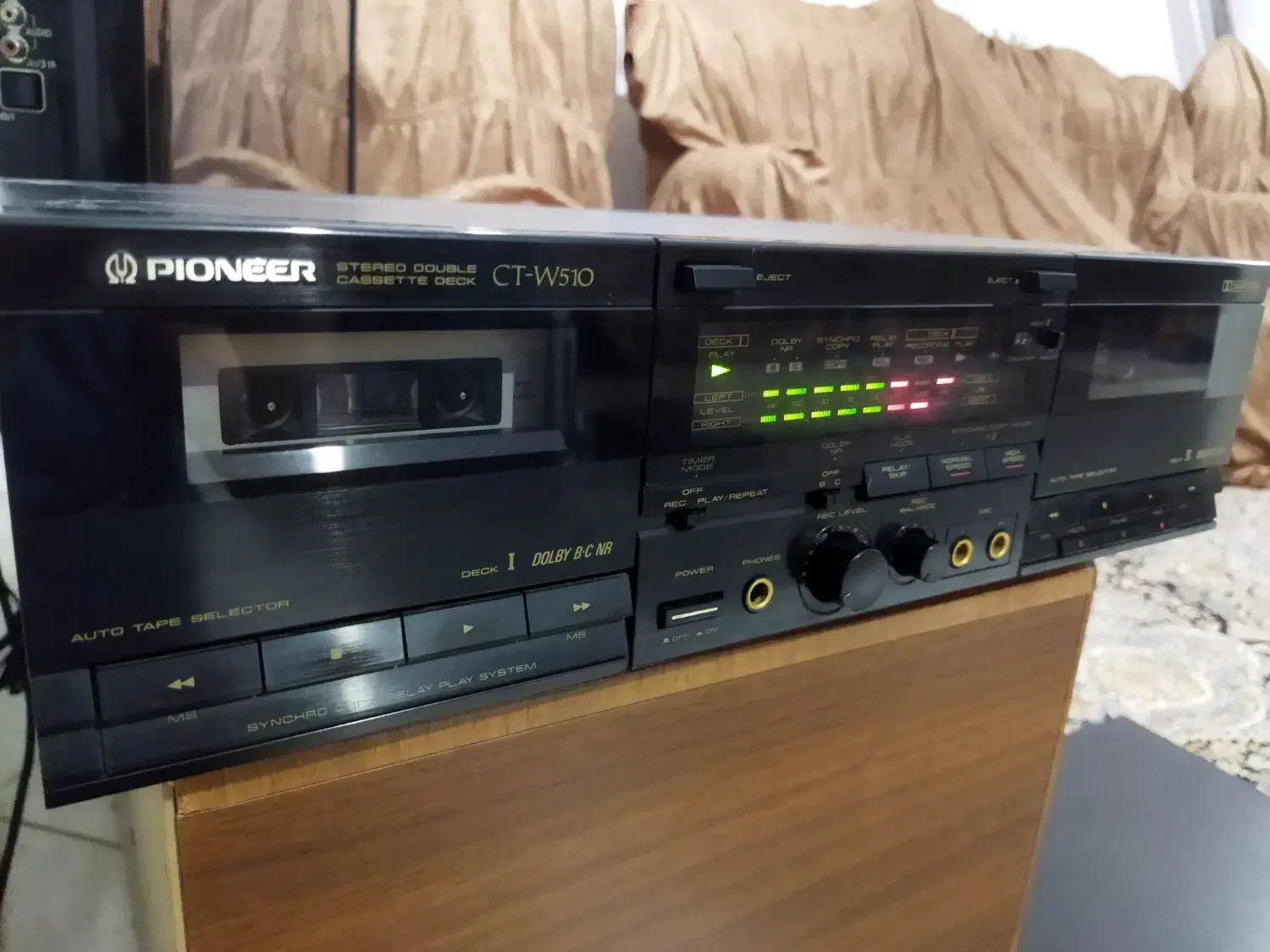 ۲ عدد دک کاست پایونیر و ۱ باکس نوار کاست خام|سیستم صوتی خانگی|تهران, شیخ هادی|دیوار