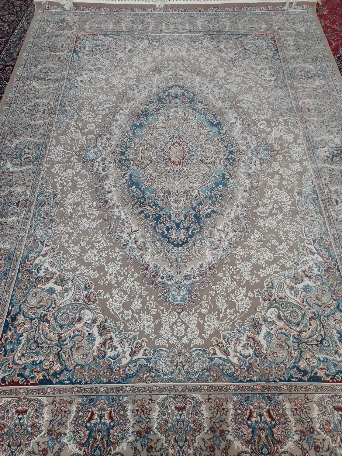 فرش 9 متری 1200 شانه کاملا نو|فرش|چادگان, |دیوار