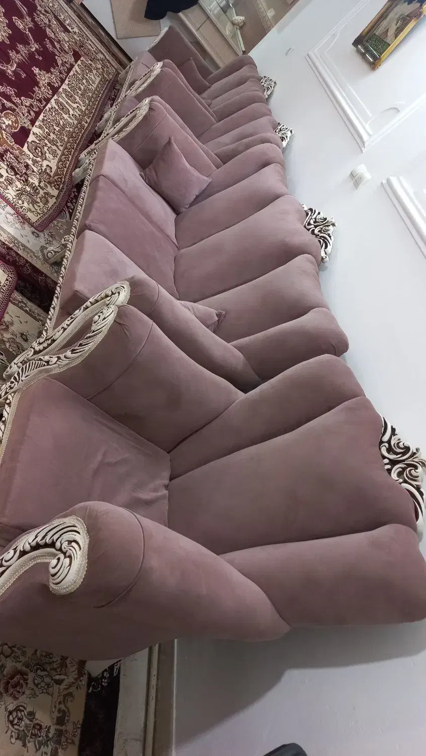 مبل ۷ نفره|مبلمان خانگی و میز عسلی|اسلامشهر, زرافشان|دیوار