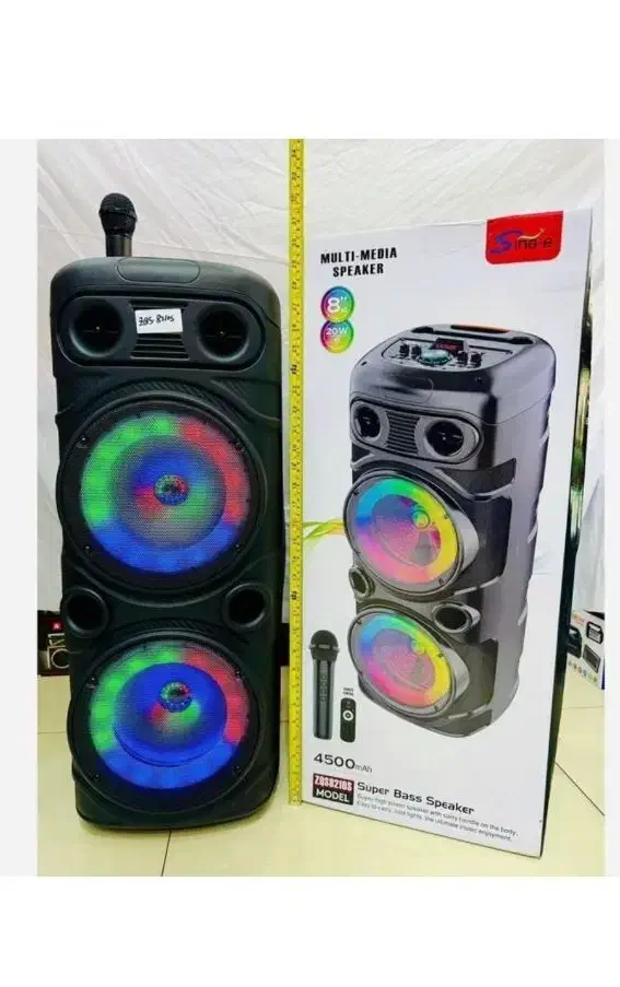 اسپیکر بزرگ قابل حمل رقص نور دار ۴۵۰۰w۸۲۱۰SZOs|پخشکننده همراه|قم, نیروگاه|دیوار
