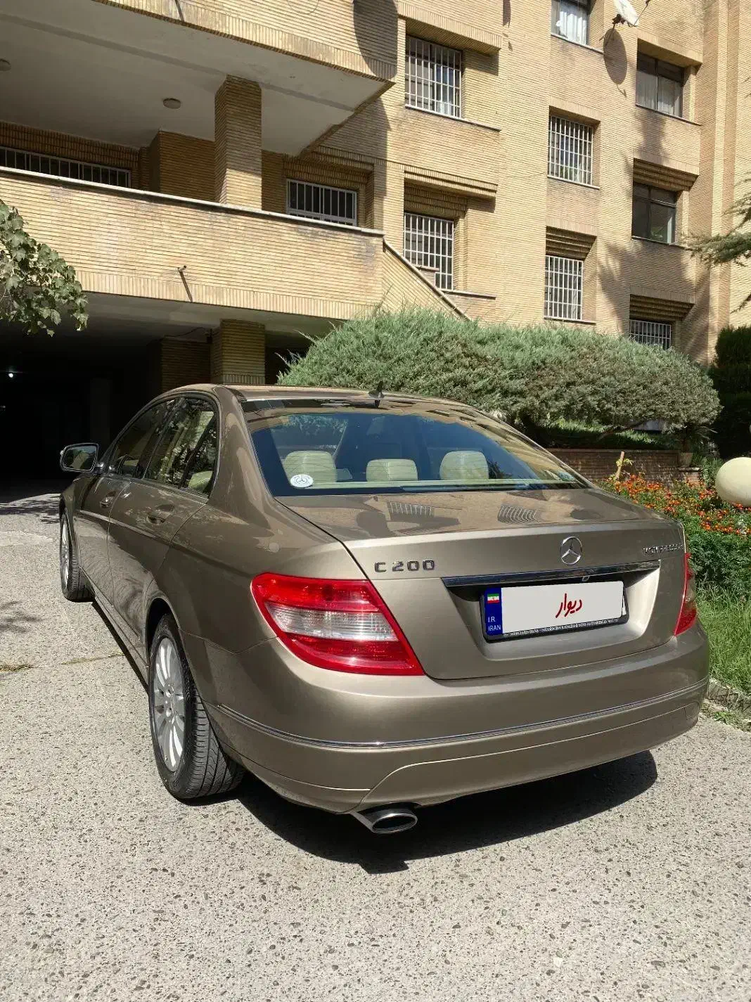 بنز C200 مدل 2008 رنگ کپنهاگ سیلور|خودرو سواری و وانت|تهران, فرمانیه|دیوار