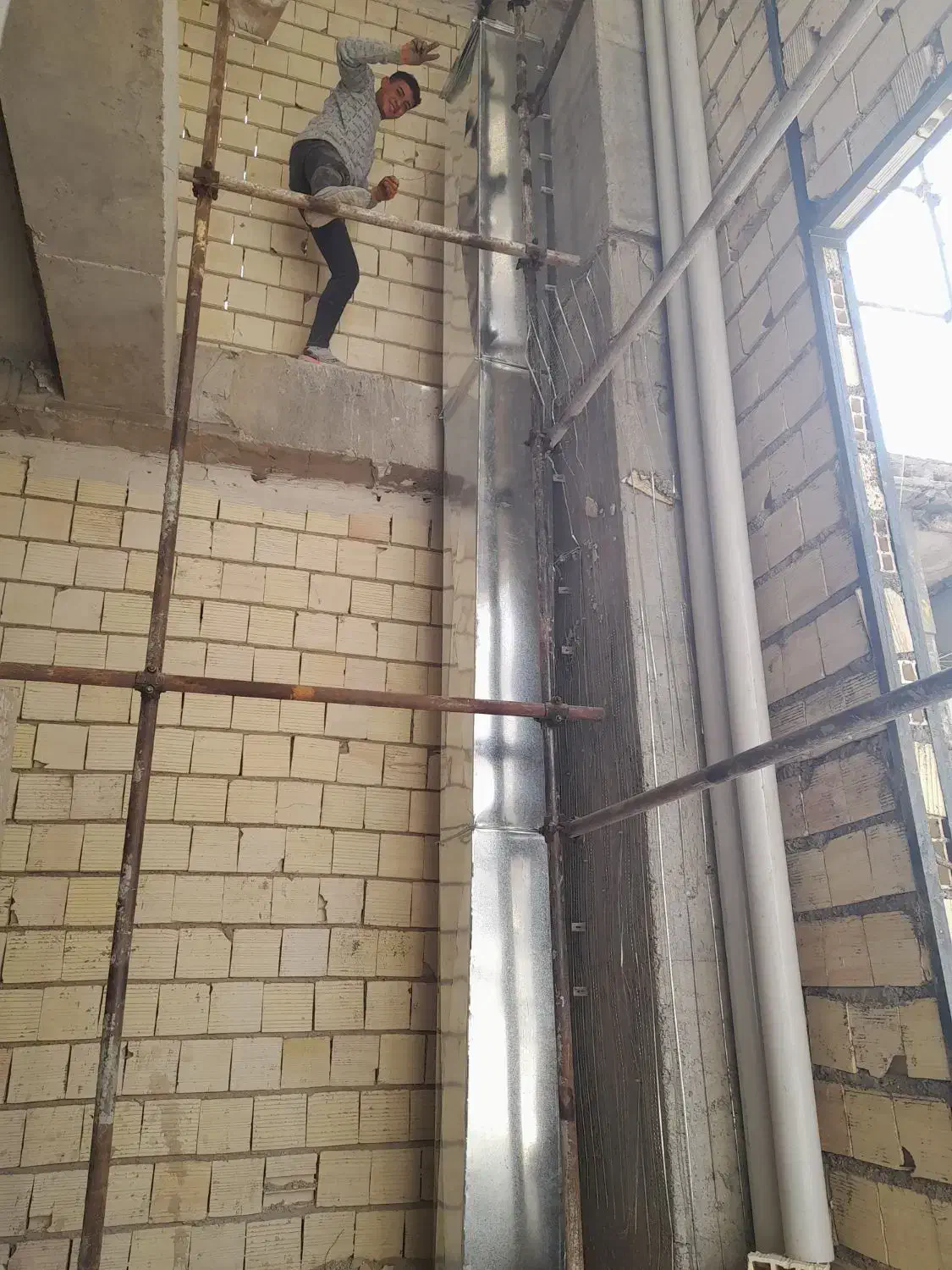 ساخت کانال سازی کولر ساخت ابچک. درز انقطاع|خدمات پیشه و مهارت|شیراز, شهرک والفجر|دیوار