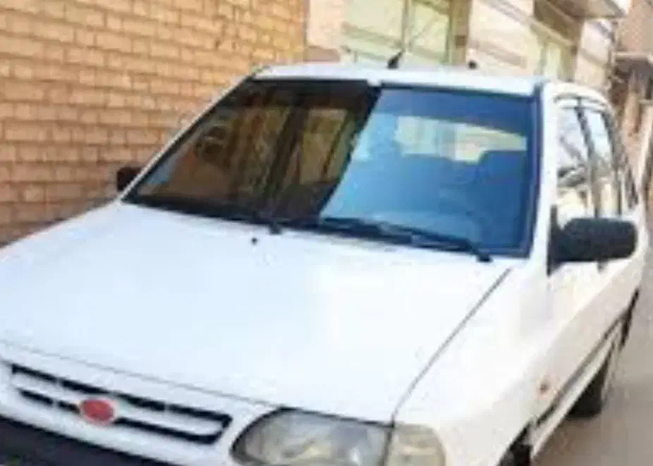 پراید سفید مدل۹۷|خودرو سواری و وانت|کاشان, دروازه جوشقان|دیوار