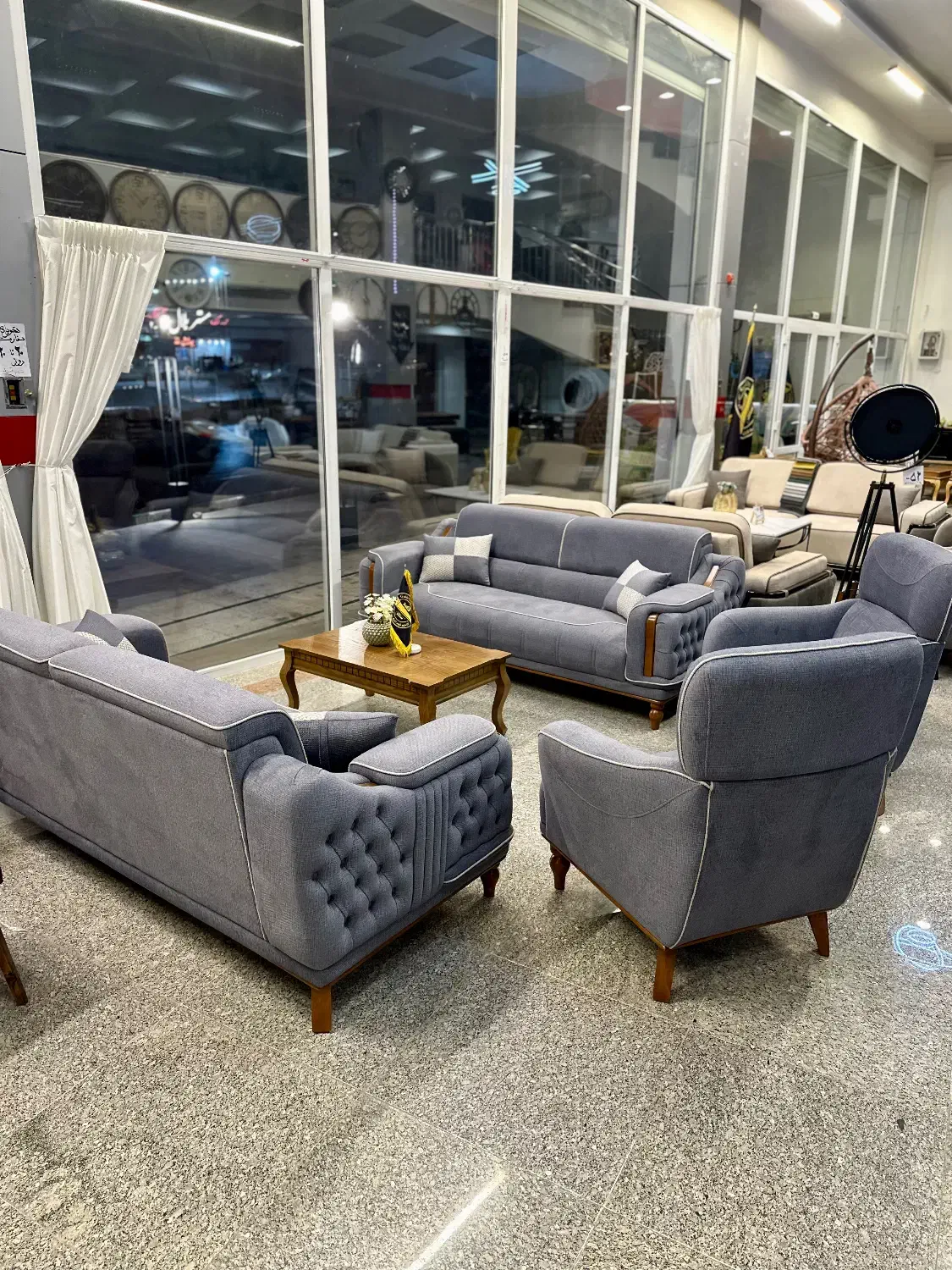 مبلمان موناکو ۸ نفره|مبلمان خانگی و میز عسلی|طرقبه, |دیوار