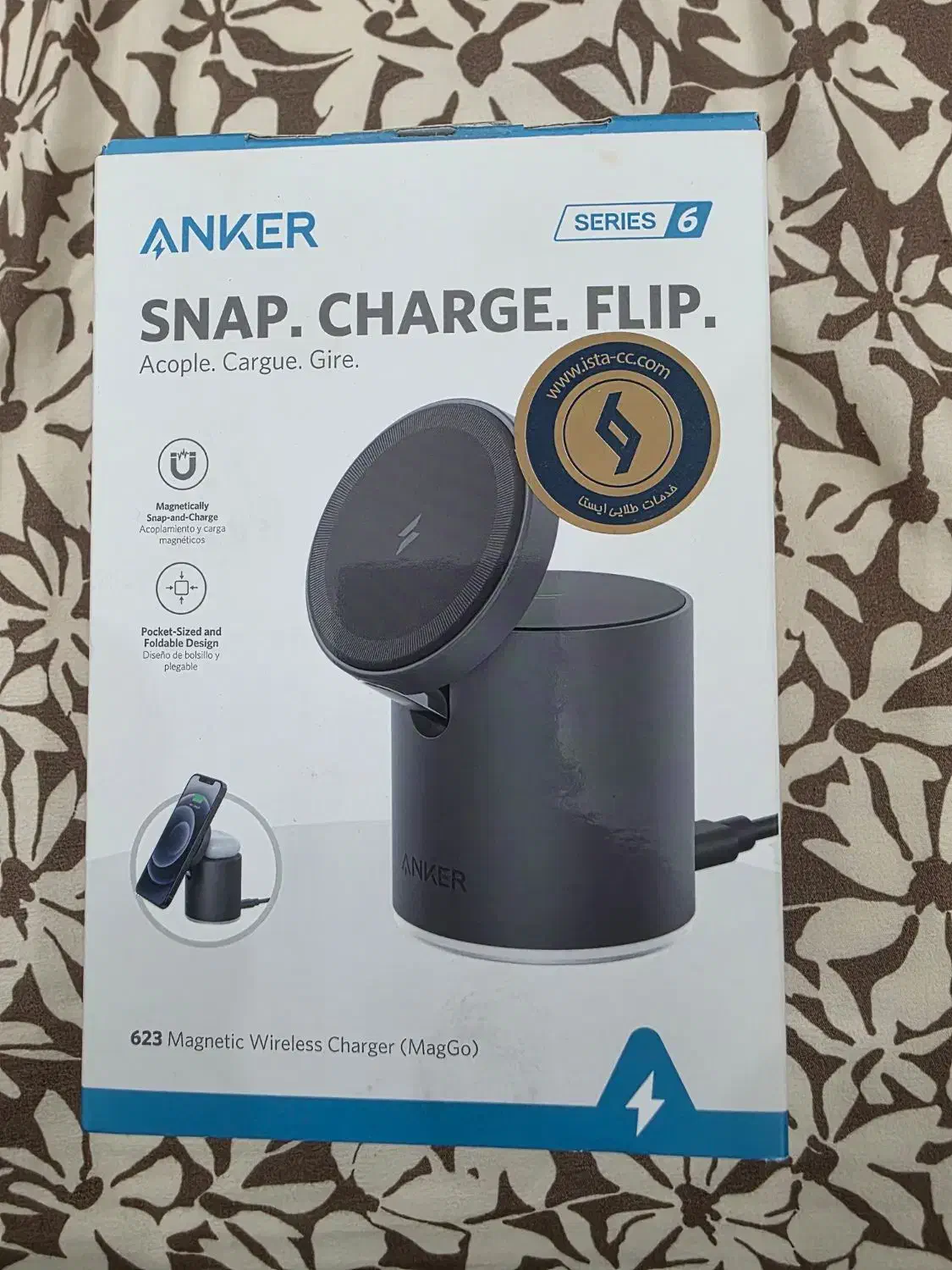 شارژر بی سیم Anker سری ۶|لوازم جانبی موبایل و تبلت|تهران, شهرک شریفی|دیوار