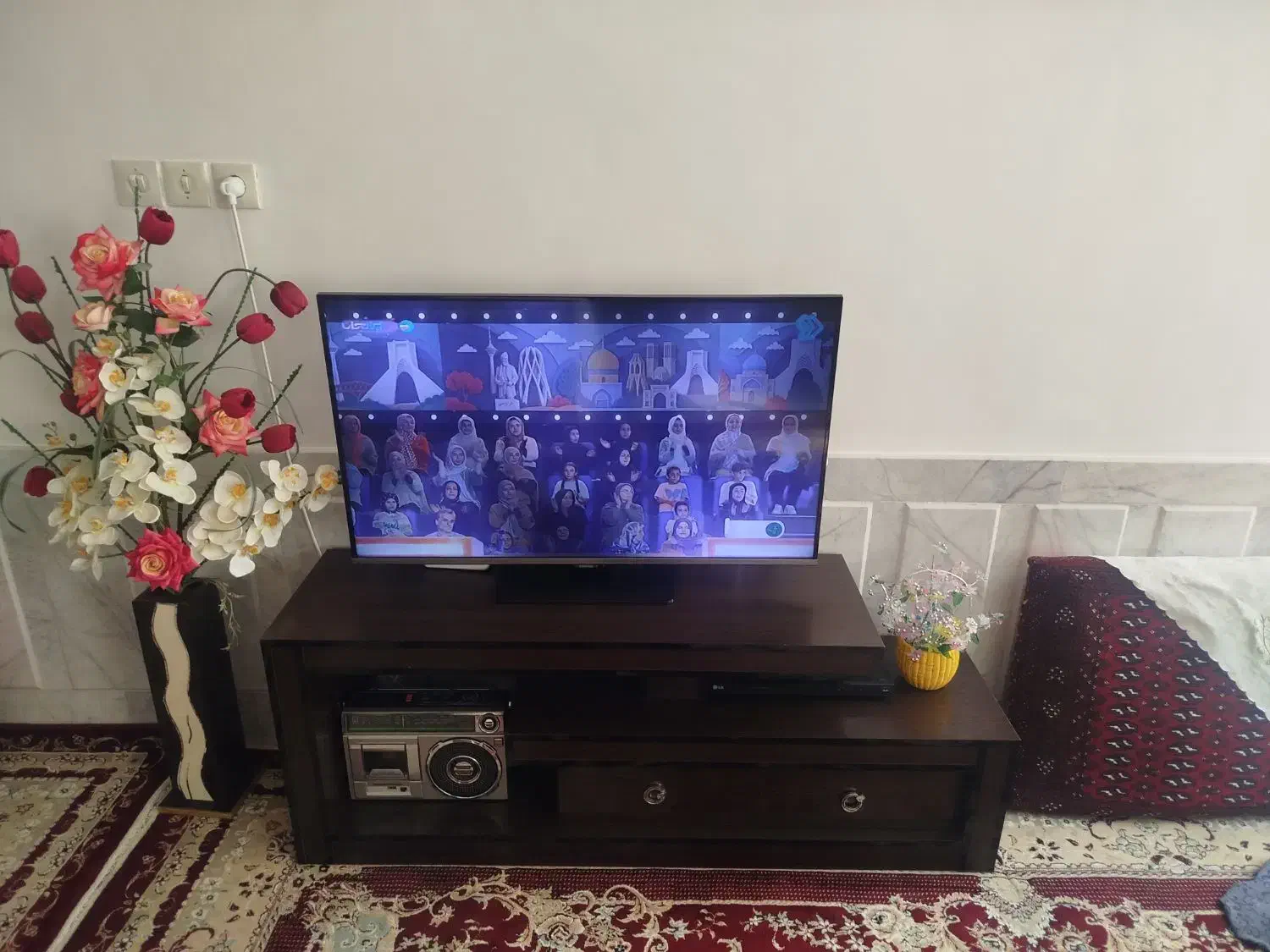 تلویزیون 42سامسونگ اصلی|تلویزیون و پروژکتور|سبزوار, هویزه|دیوار