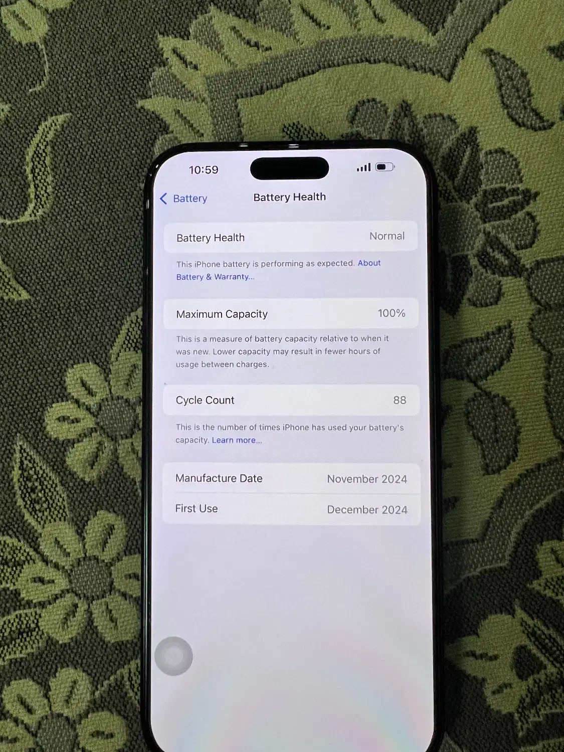 ایفون ۱۶پرومکس در حد نو|موبایل|ملایر, |دیوار
