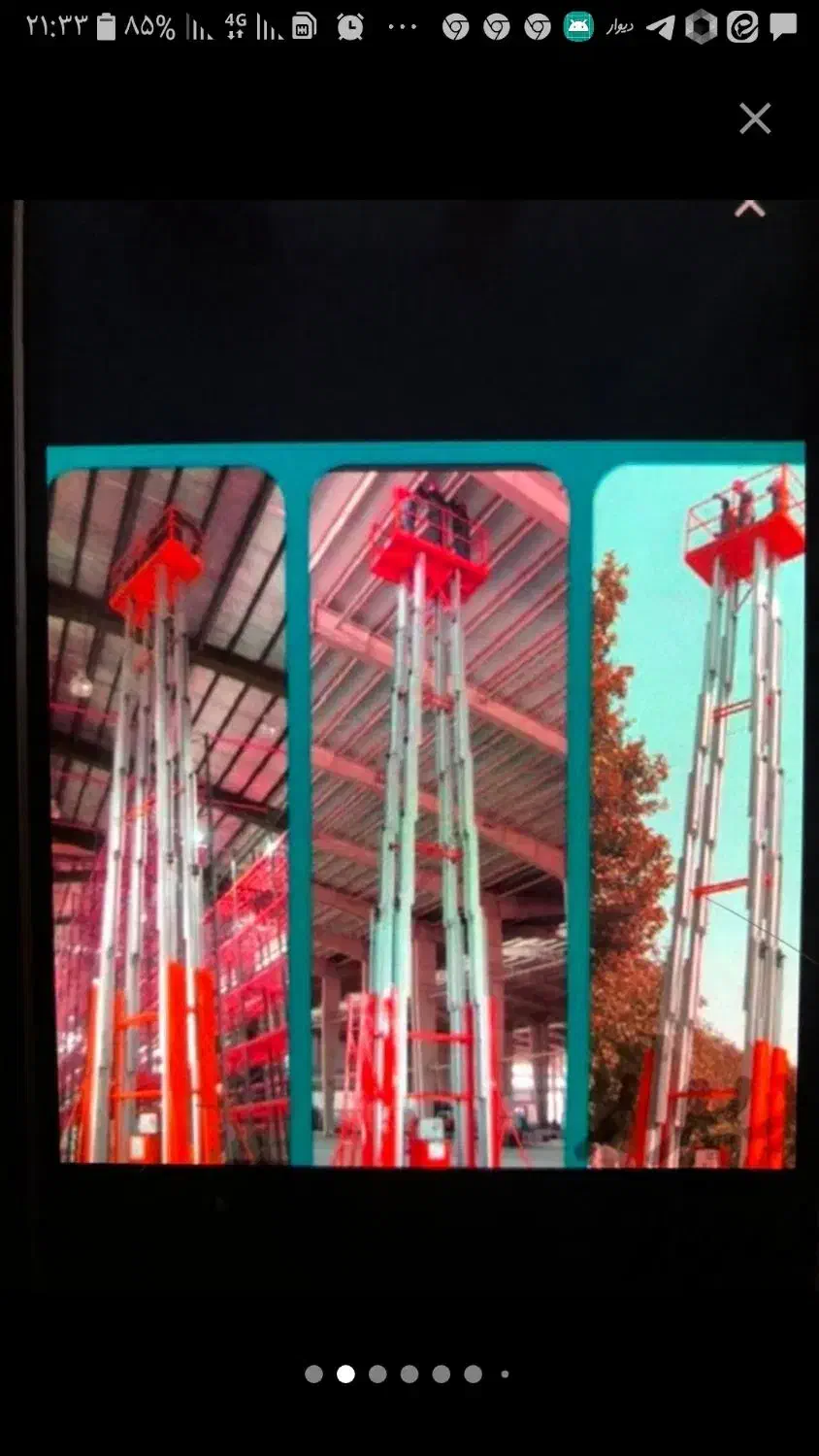 اجاره خرید فروش بالابرنفربر کرایه بالان صنعت|خدمات پیشه و مهارت|مشهد, نوید|دیوار