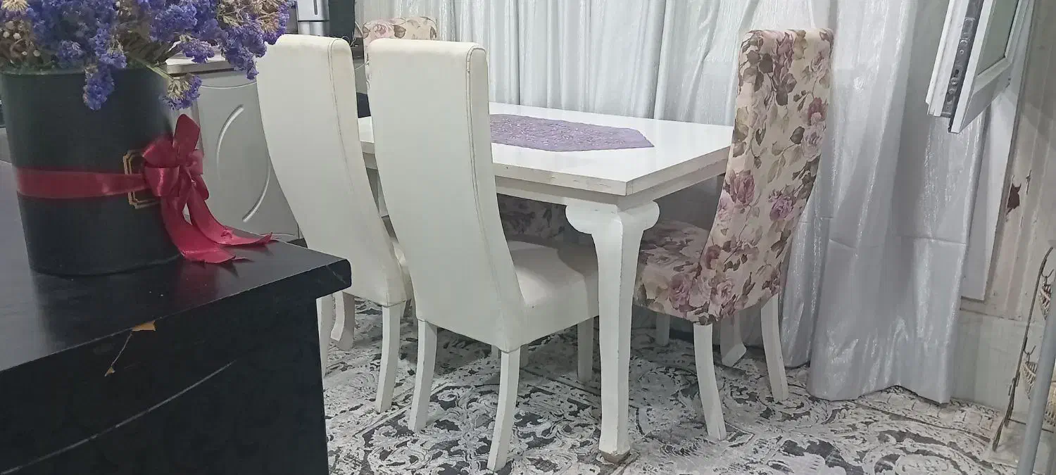 میز ناهار خوری|میز و صندلی غذاخوری|تهران, پونک|دیوار