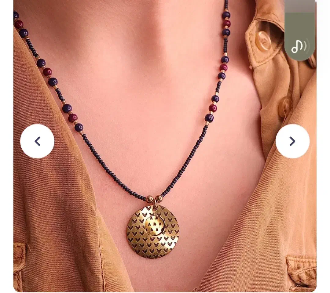 گردنبند دست‌ساز واردات هند بسیار زیبا|زیورآلات و اکسسوری|رشت, بلوار گیلان|دیوار