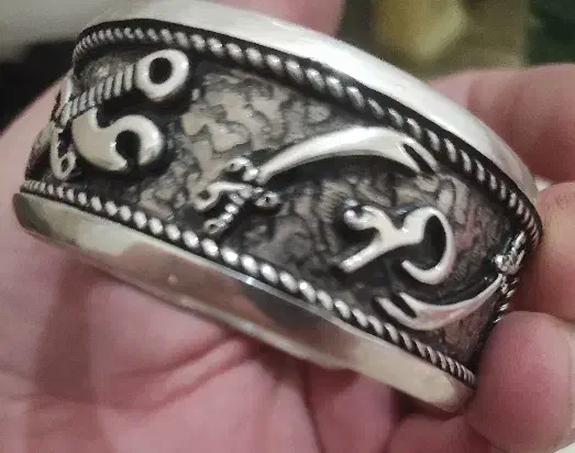 دستبند نقره با نام مولا علی|جواهرات|الیگودرز, |دیوار