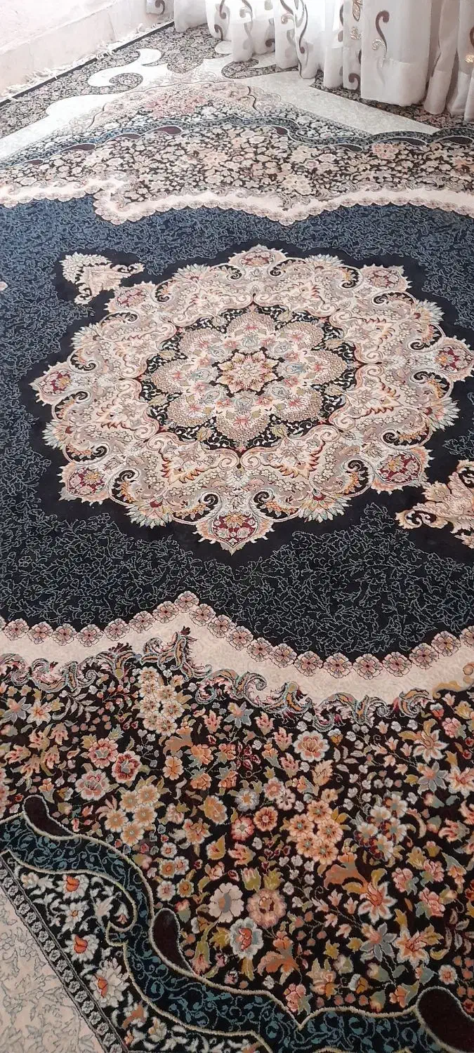 فرش 12متری 700شانه در حد نو|فرش|شهرضا, |دیوار