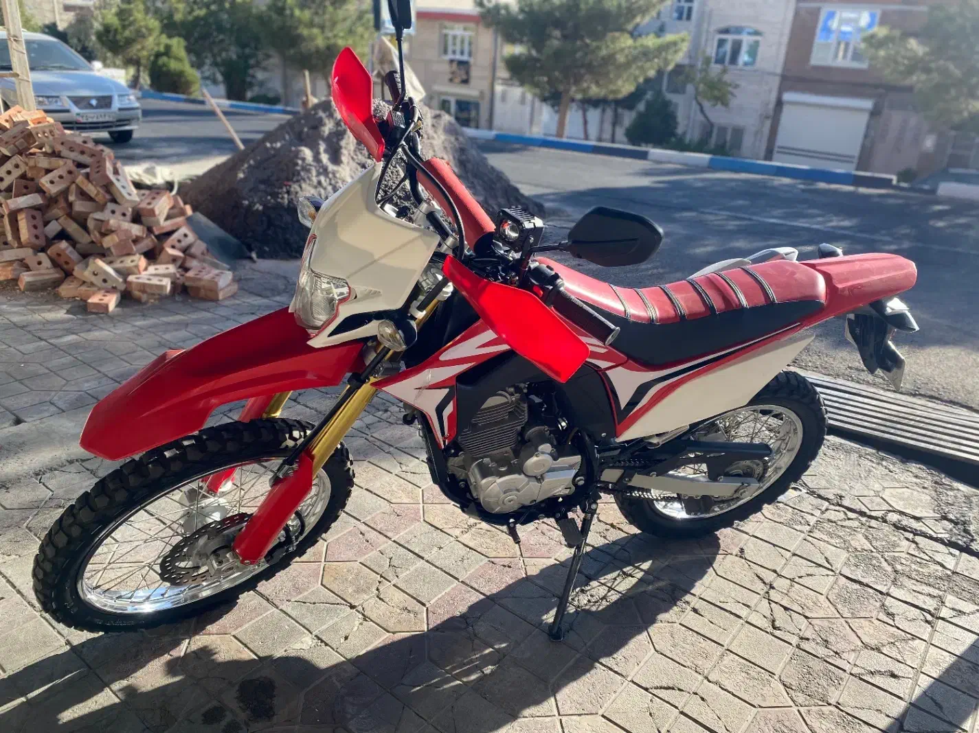 موتور تیرل ۲۵۰طرحcrf|موتورسیکلت|تبریز, |دیوار