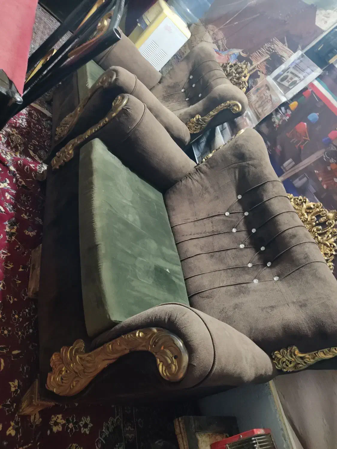 فروش مبل ۳نفره گراش|مبلمان خانگی و میز عسلی|گراش, |دیوار