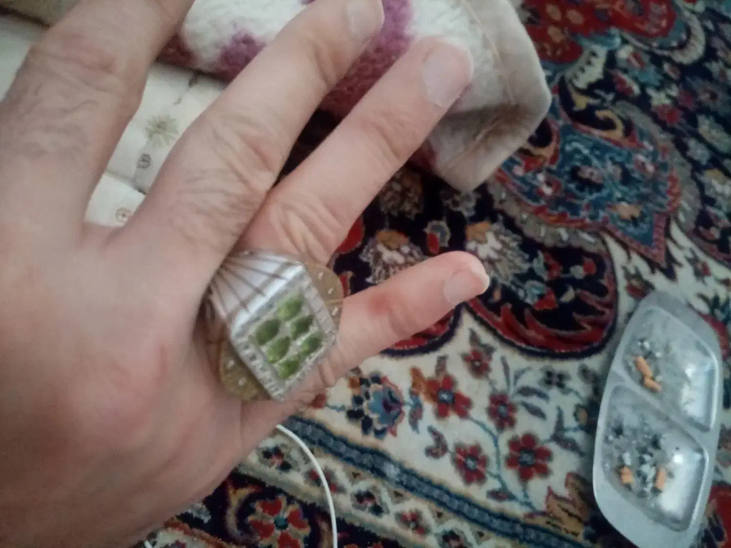 انگشتر فوق کلکسونی عتیقه|جواهرات|شیراز, گویم|دیوار