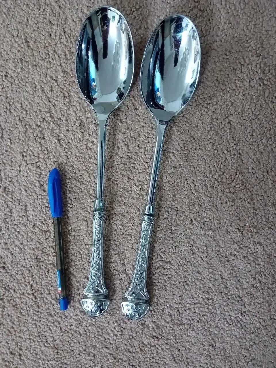 قاشق بزرگ وگیره سالادبسیار کاربردی|ظروف سرو و پذیرایی|قم, کلهری|دیوار