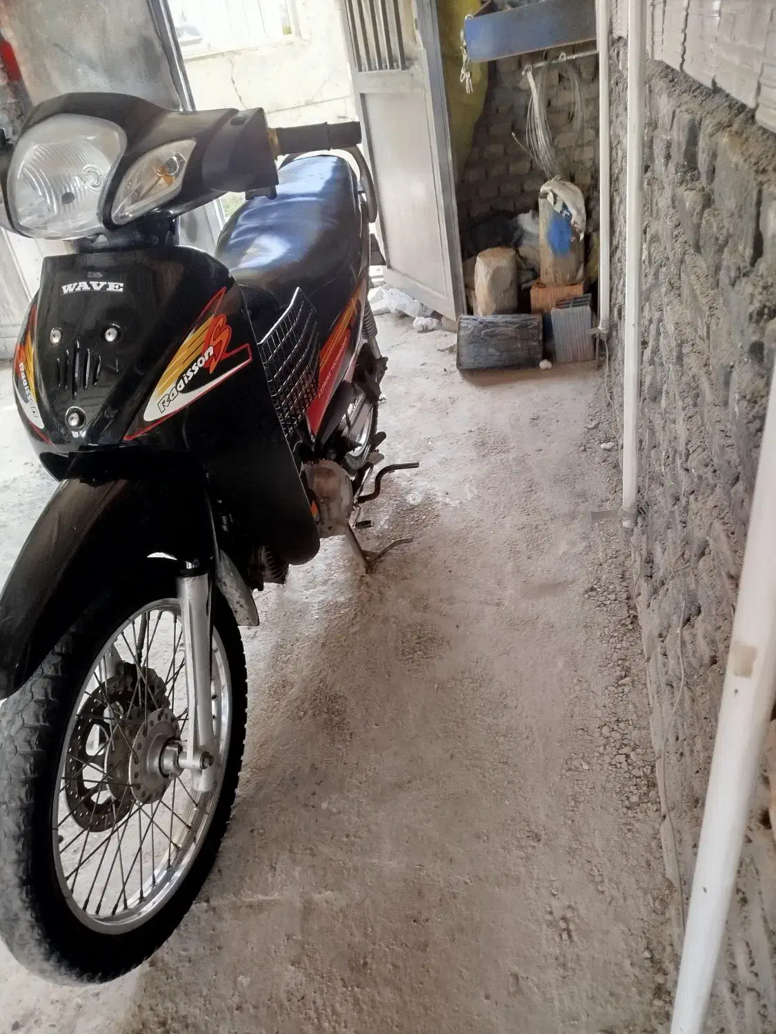 موتور بی کلاچ مزایده|موتورسیکلت|سیمین شهر, |دیوار