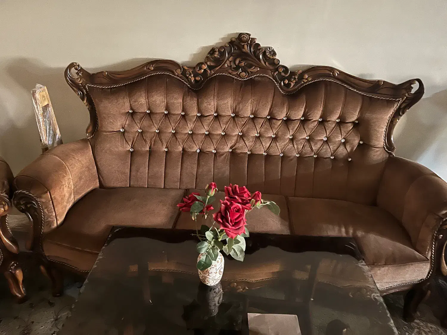 مبلمان ۹نفره|مبلمان خانگی و میز عسلی|آبیک, |دیوار