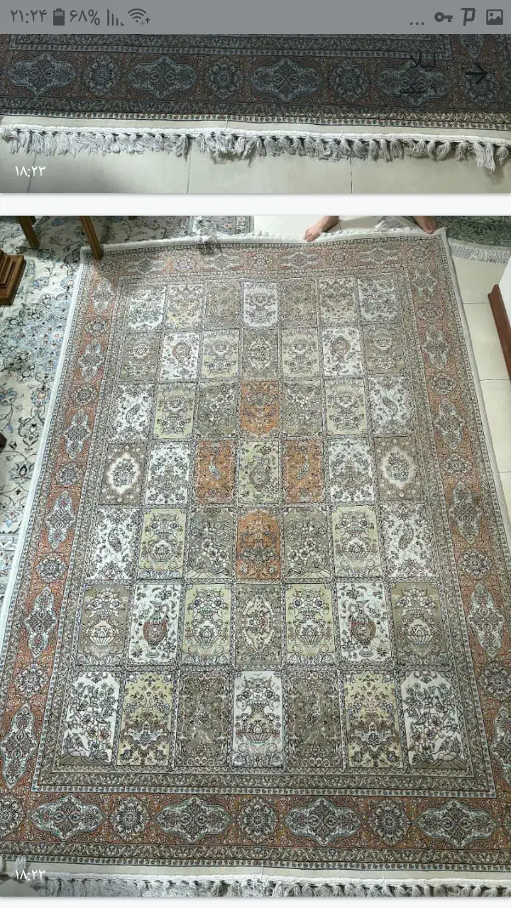 دوتخته فرش ۶ متری طر ح گبه ماشینی|فرش|تهران, علم و صنعت|دیوار