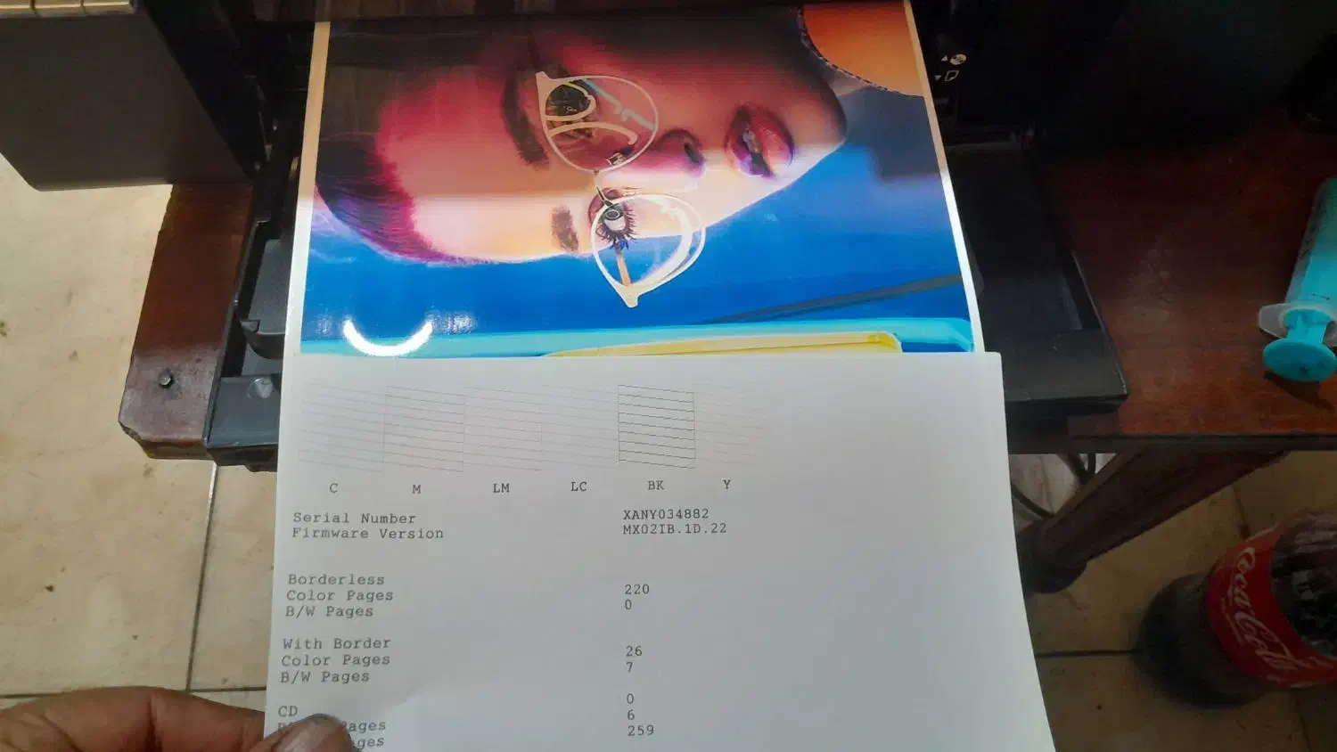 پرینتر l805 نونو کارکرد ۲۵۹تا دونه با کارتن کامل|پرینتر، اسکنر، کپی، فکس|تهران, آهنگ|دیوار