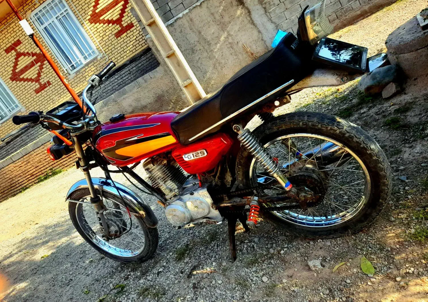 125|موتورسیکلت|گرمادوز, |دیوار