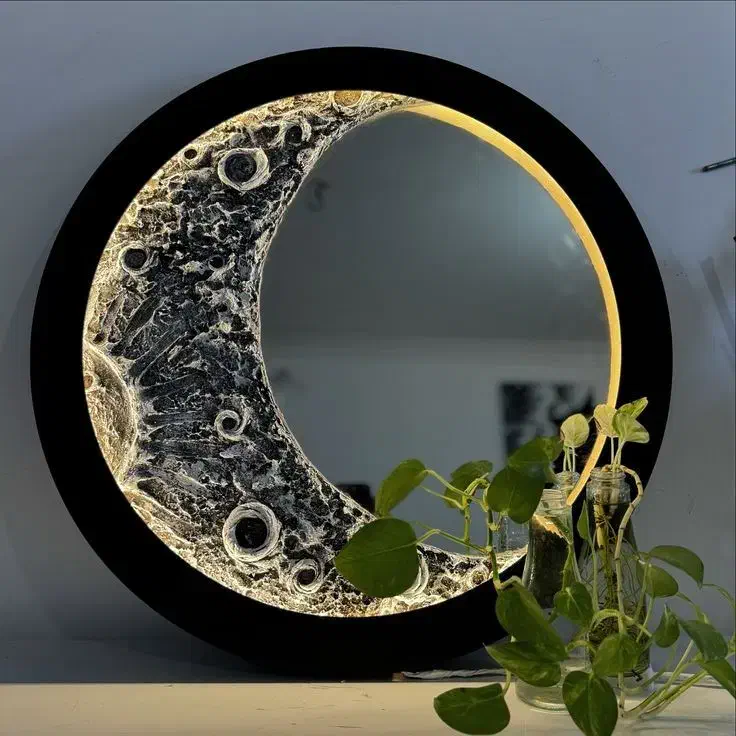 تابلو ماه|چراغ خواب و آباژور|زاهدان, |دیوار