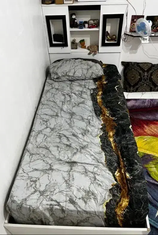 تخت خواب یکنفره|تشک تختخواب|گلستان (تهران), |دیوار