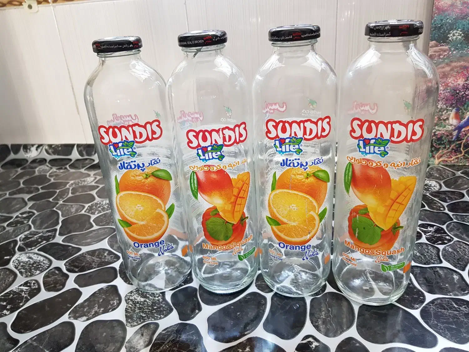 شیشه ای رب و کامپد|ظروف نگهدارنده، پلاستیکی، یک‌بارمصرف|تبریز, |دیوار