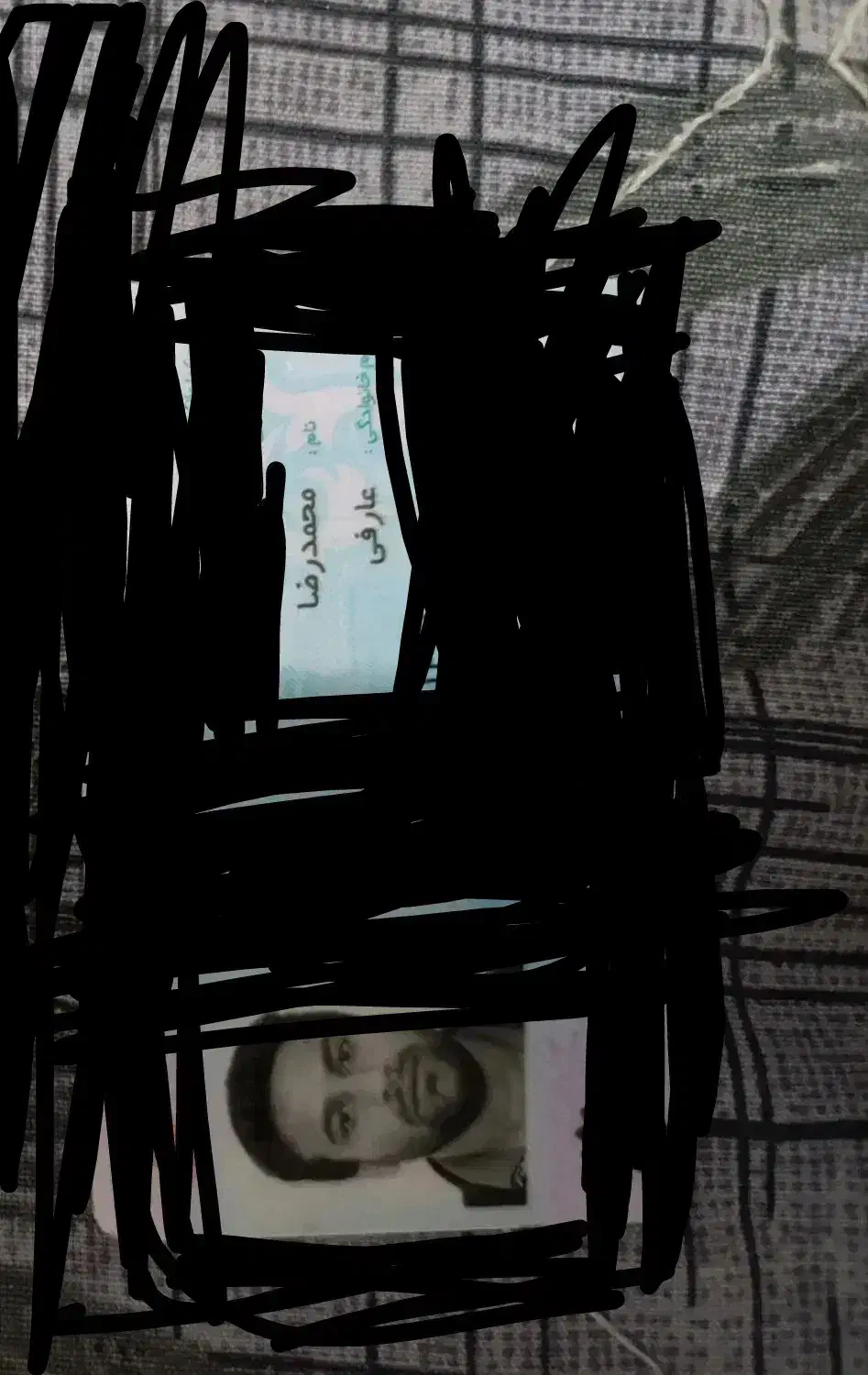 کیف مشکی با مدارک گواهینامه|اشیا|کرمان, |دیوار