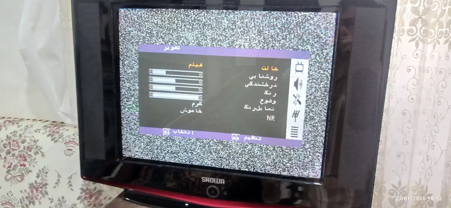 تلویزیون 21اینج تمیز|تلویزیون و پروژکتور|خرم‌آباد, |دیوار