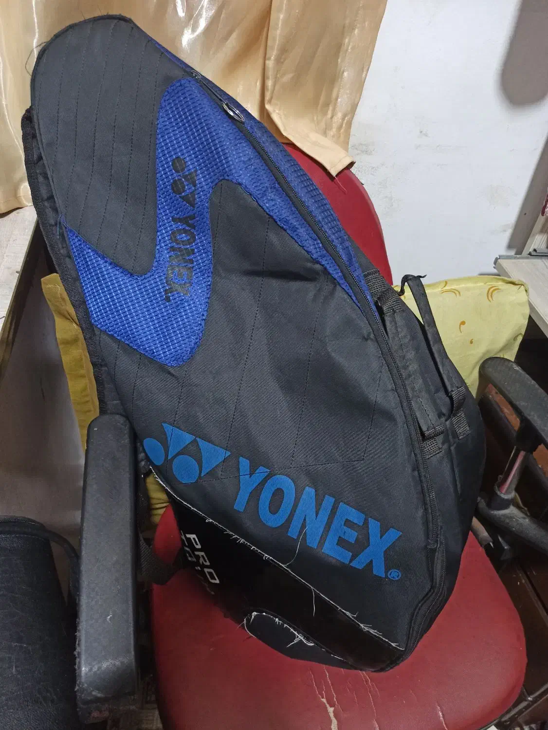 ساک بدمینتون کاملا سالم سه زیپ|کیف، کفش، کمربند|رشت, چمارسرا|دیوار