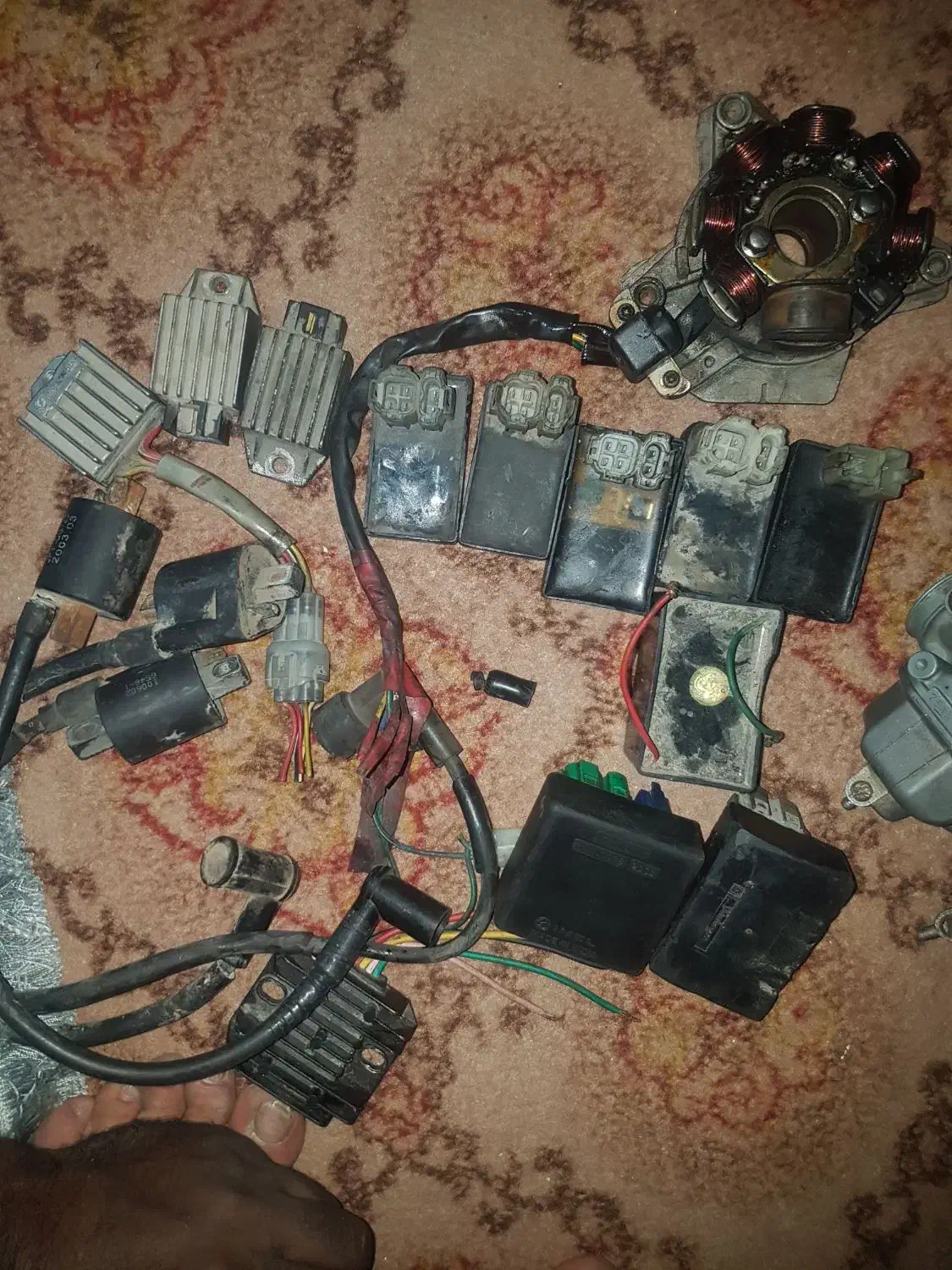 لوازم هندا ۱۲۵ ژاپنی و ایرانی|قطعات یدکی و لوازم جانبی|بهارستان, |دیوار