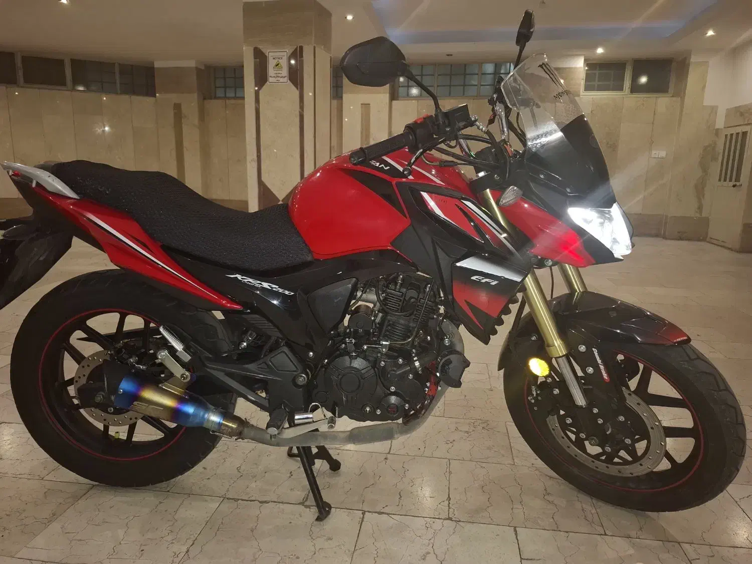 موتور kps200 لیفان|موتورسیکلت|تهران, حکمت|دیوار