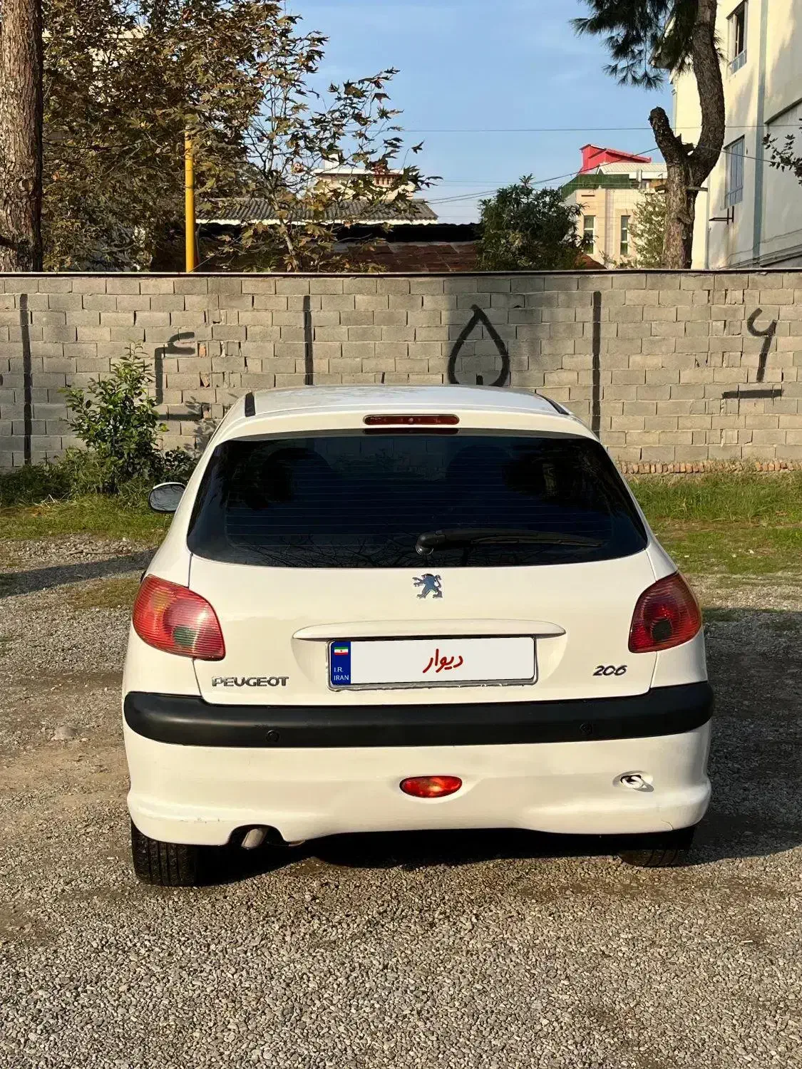 ۲۰۶ تیپ ۵ مدل ۹۳ دریچه سیمی|خودرو سواری و وانت|علیآباد کتول, |دیوار