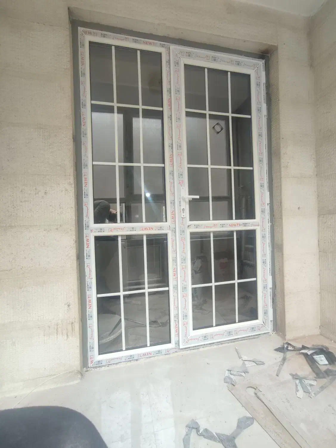 درب و پنجره دوجدارهupvc|خدمات پیشه و مهارت|اراک, |دیوار