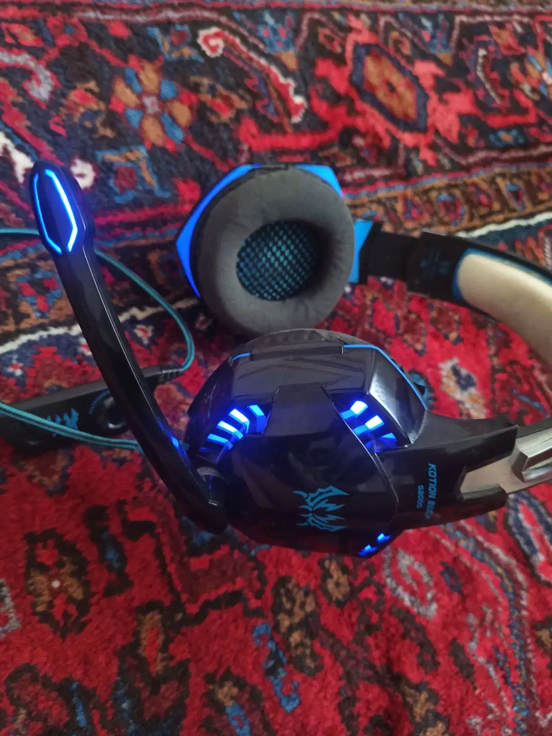 هدفون حرفه ای گیمینگ کاملا سالم و با کیفیت|کنسول، بازی ویدئویی و آنلاین|تبریز, |دیوار