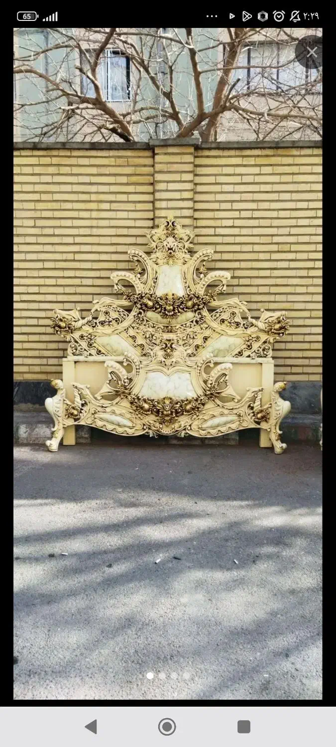 سرویس خواب سلطنتی آلرام|تخت و سرویس خواب|خوی, |دیوار