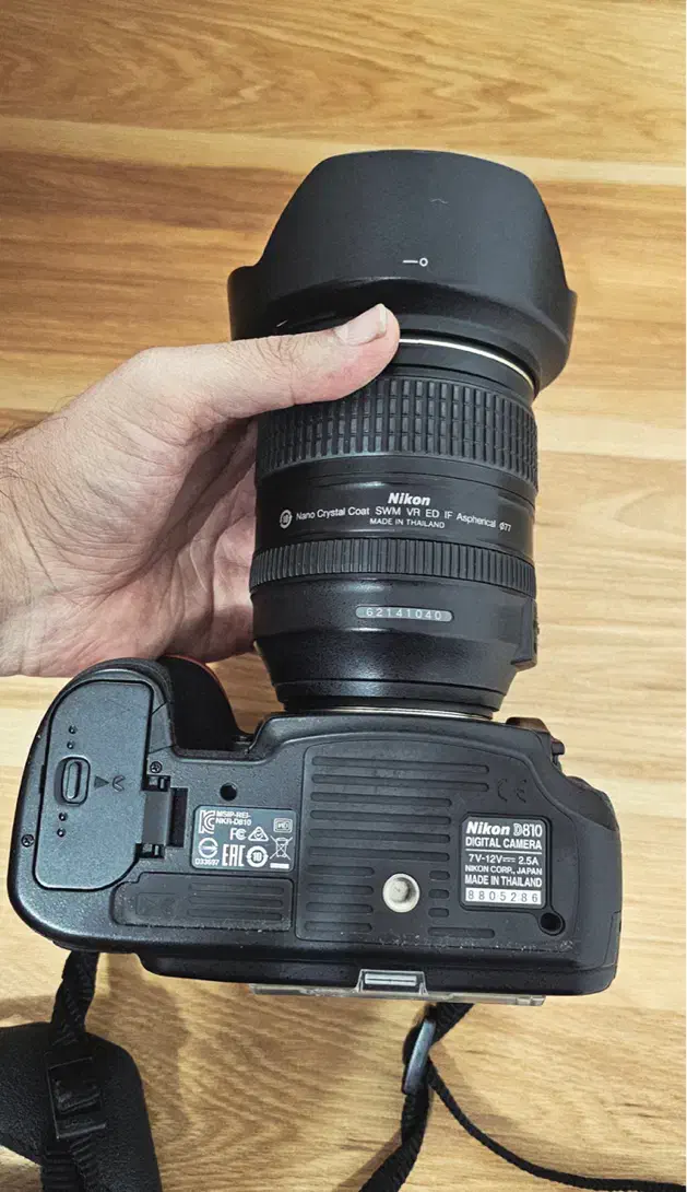 دوربین نیکون D810 با لنز 120-24|دوربین عکاسی و فیلمبرداری|مبارکه, |دیوار