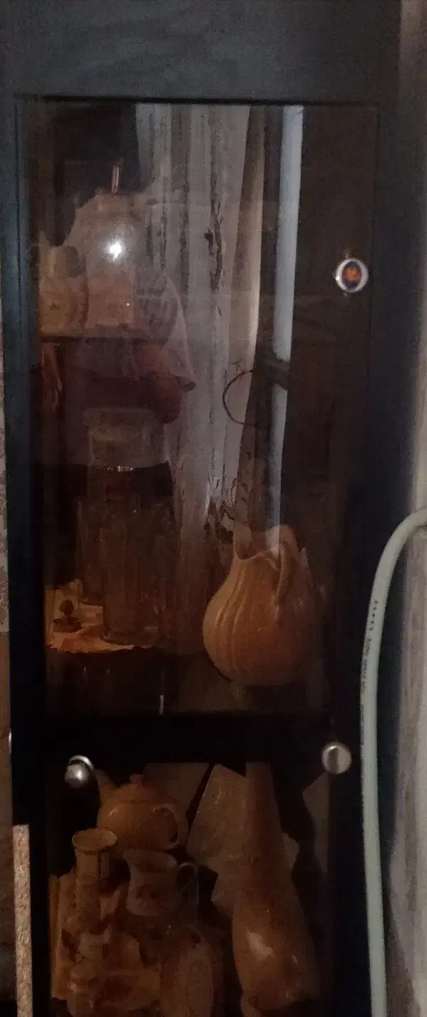 یک بوفه مشکی|بوفه، ویترین، کنسول|خلیل آباد, |دیوار