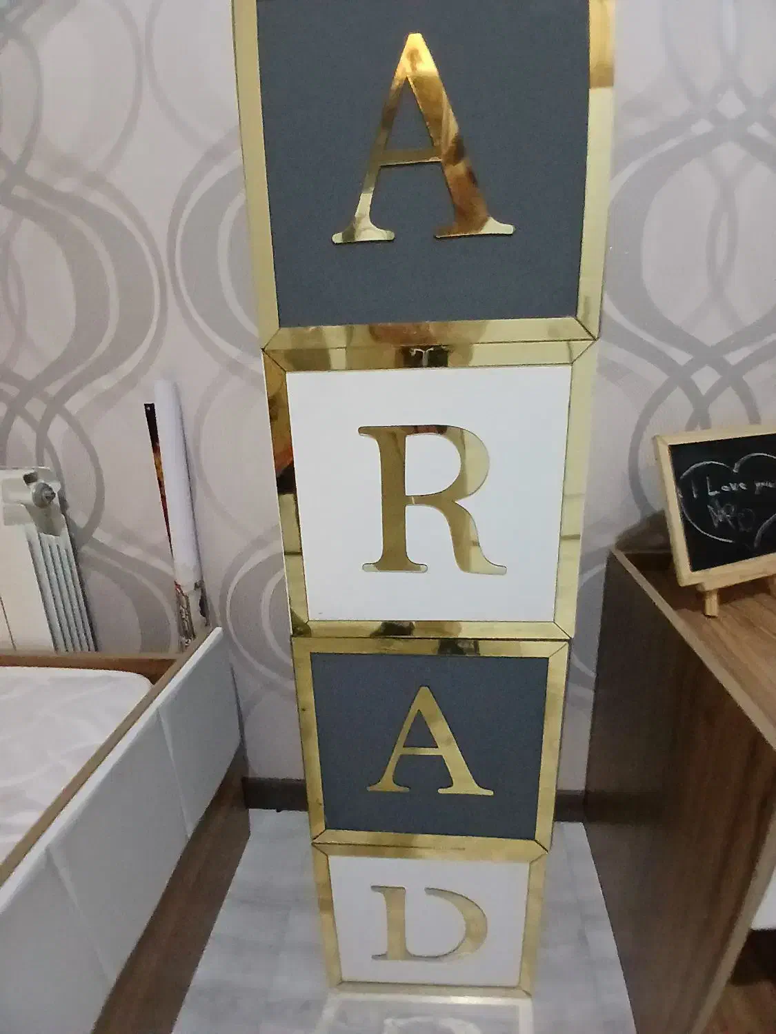 استند اسم آراد|مجسمه، تندیس، ماکت|مشهد, چهارچشمه|دیوار