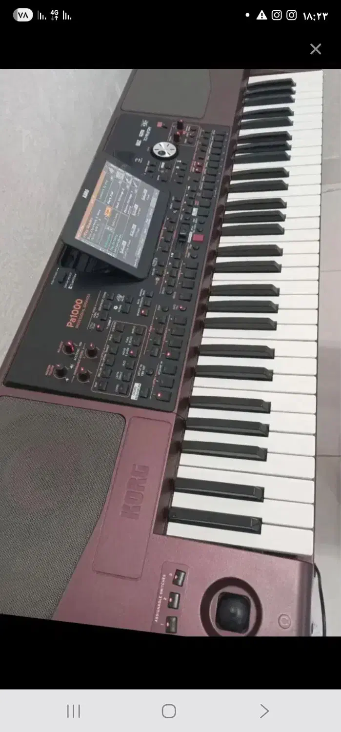 کرگ pa 1000|پیانو، کیبورد، آکاردئون|تبریز, |دیوار