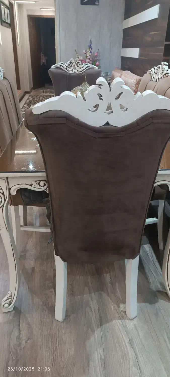 ناهار خوری ۶نفره|میز و صندلی غذاخوری|تهران, نیکنام|دیوار