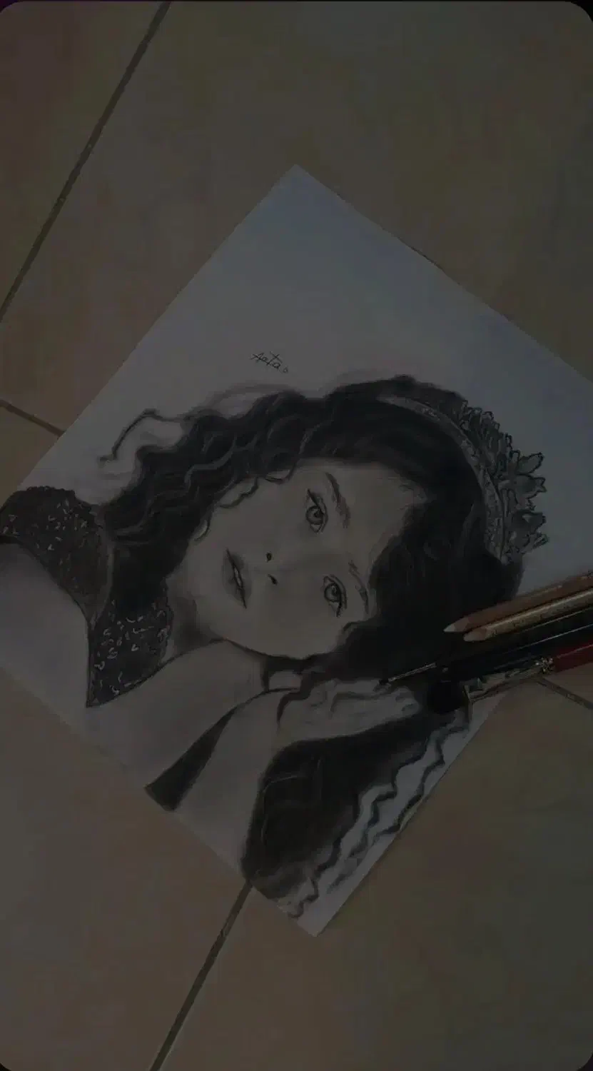 نقاشی سیاه قلم|تابلو، نقاشی، عکس|شیروان (خراسان), |دیوار