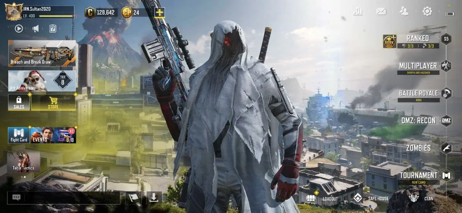 اکانت کالاف لول ۴۰۰ برای طاق|کنسول، بازی ویدئویی و آنلاین|رابر, |دیوار