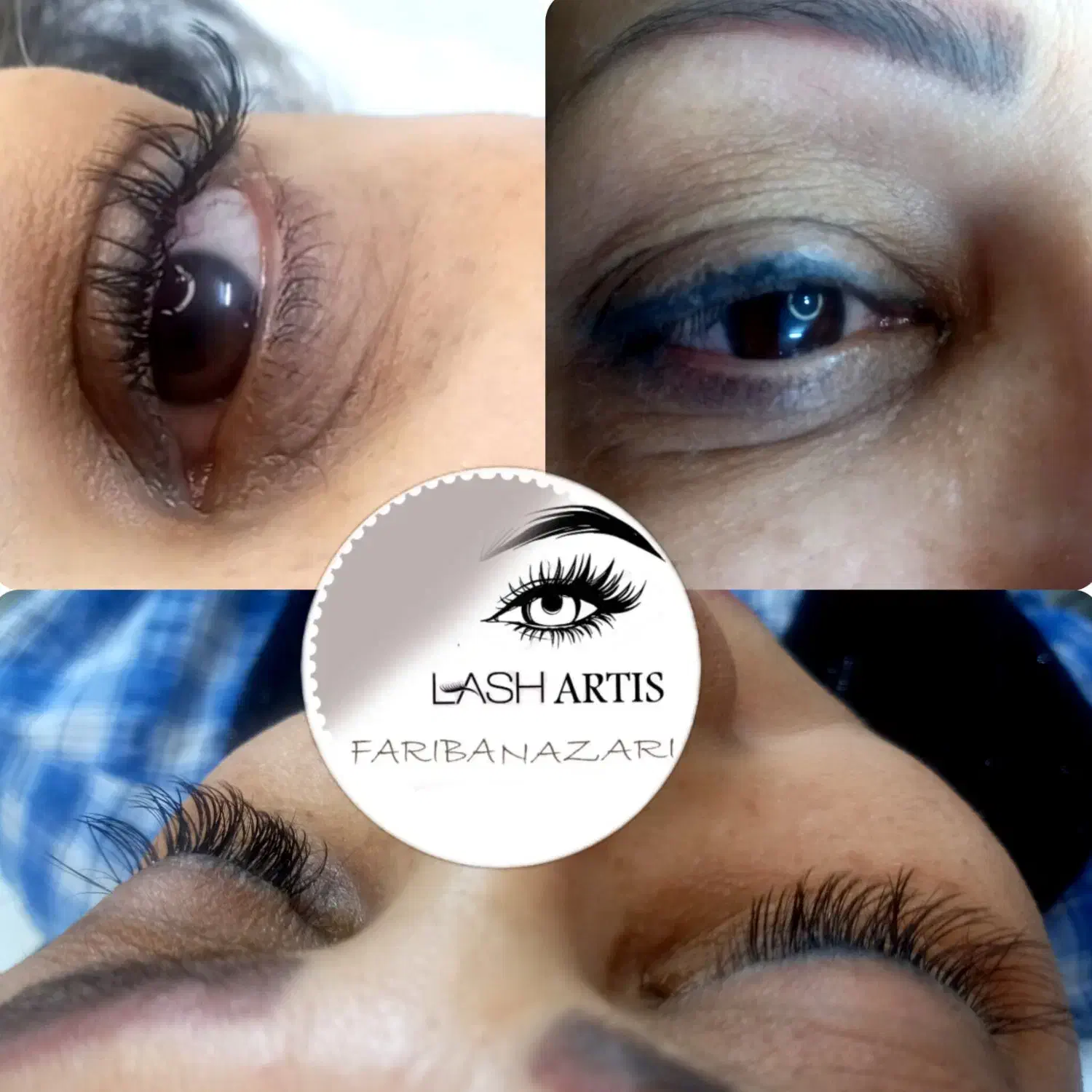 اکستنشن مژه فقط هزینه مواد|خدمات آرایشگری و زیبایی|مشهد, ادیب نیشابوری (شهرک غرب)|دیوار