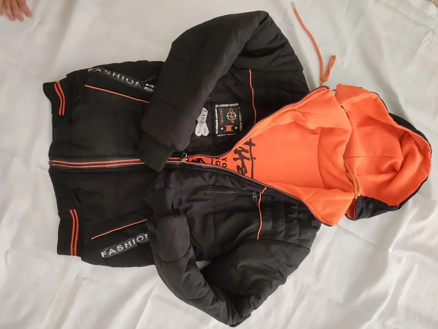 کاپشن دو رویه سایز ۶0|کفش و لباس بچه|دلیجان, |دیوار