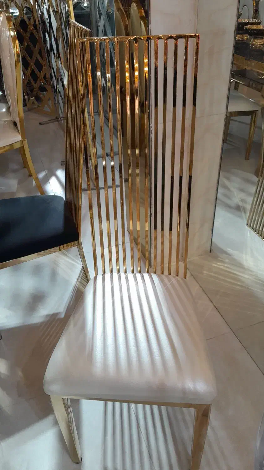 صندلی فلزی مدل ساهره/هتل تالار|عمدهفروشی|لاهیجان, گلستان|دیوار