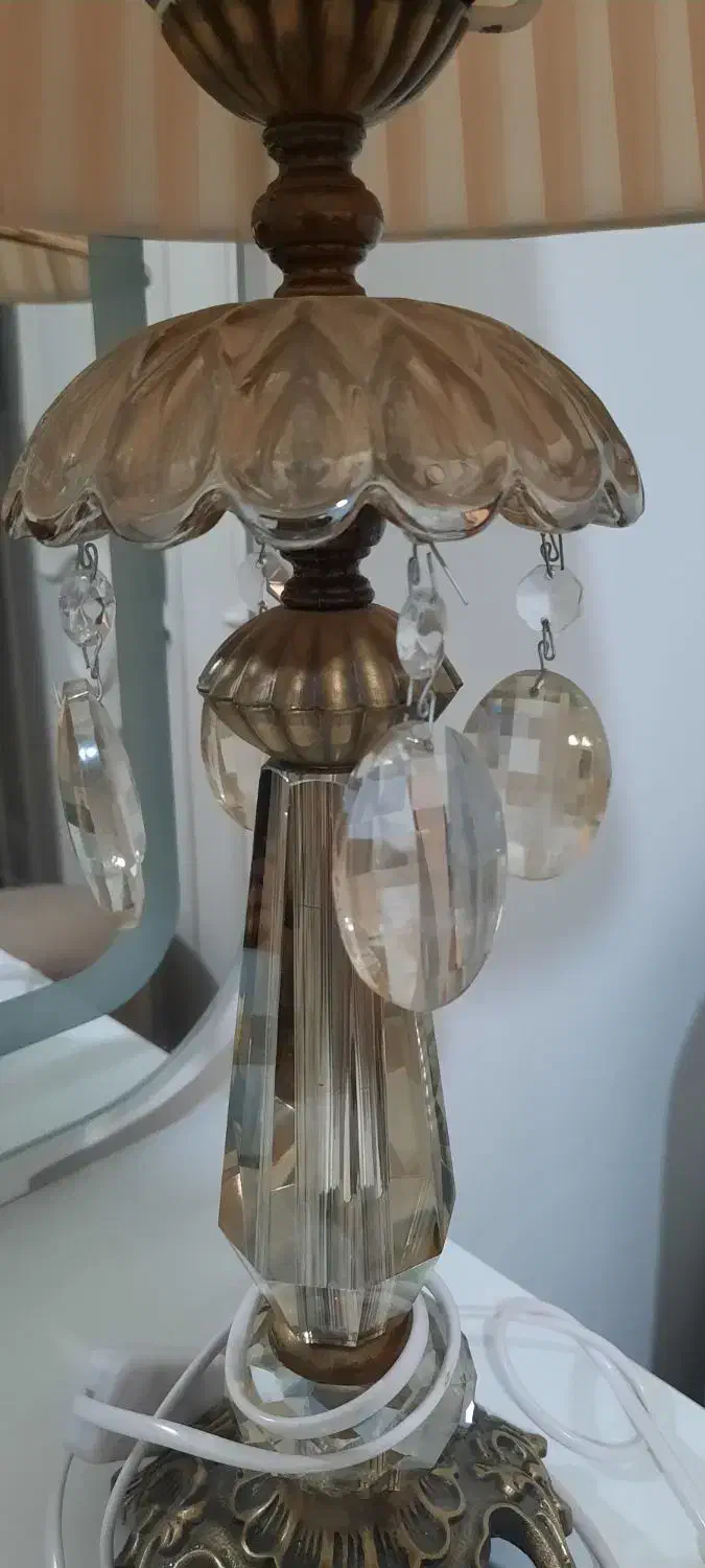 آباژور پایه برنجی|لوستر و چراغ آویز|مشهد, امام خمینی|دیوار